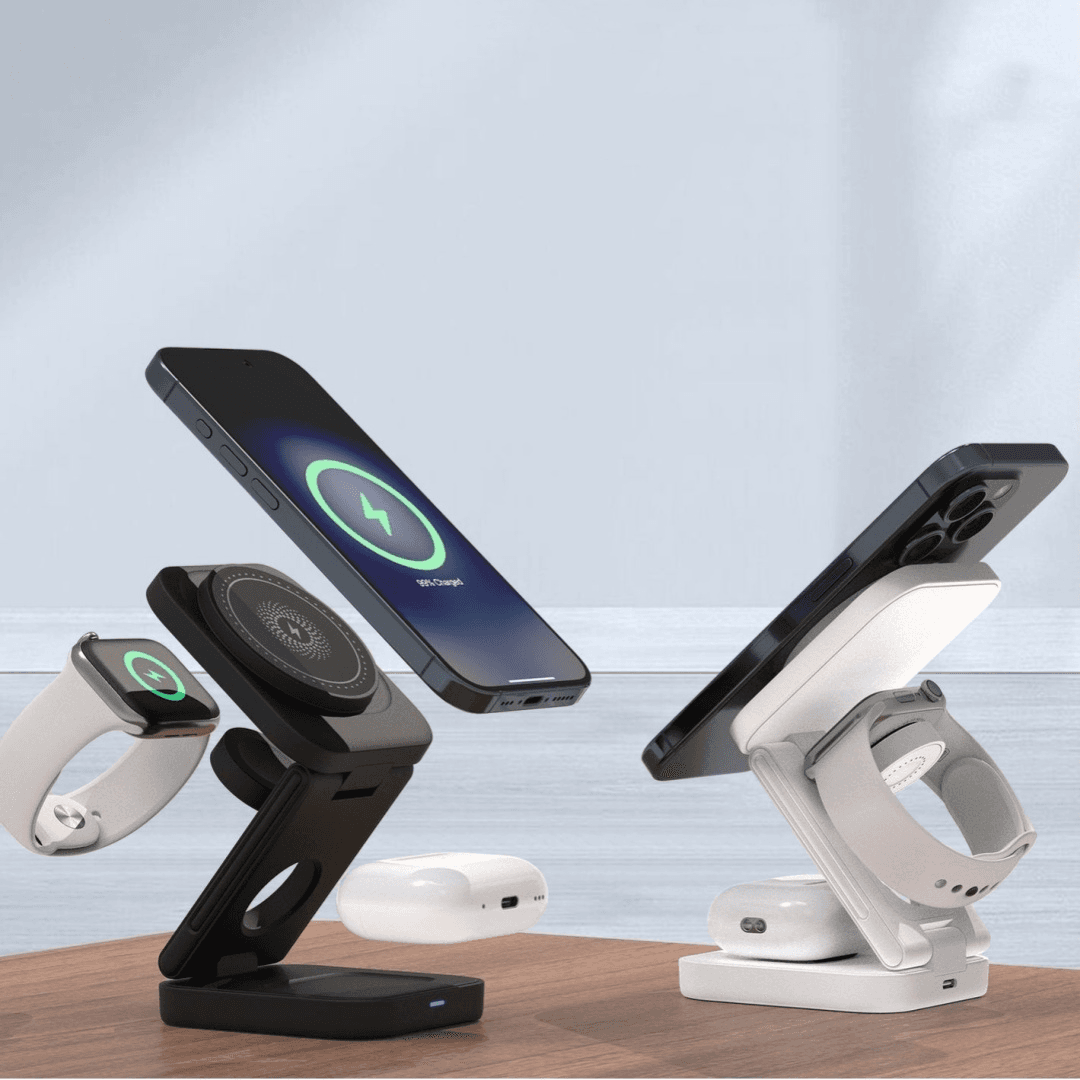 3 IN 1 FOLDABLE WIRELESS CHARGER