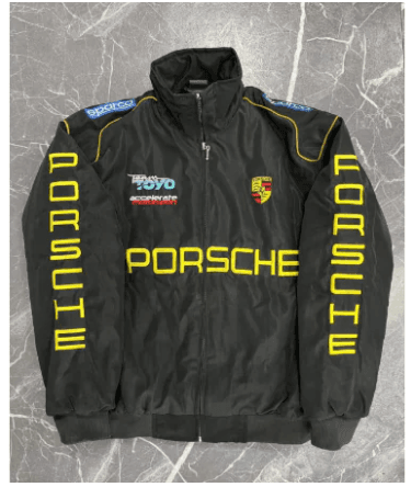F1 Racing Jacket - Vintage Style Embroidered Outerwear